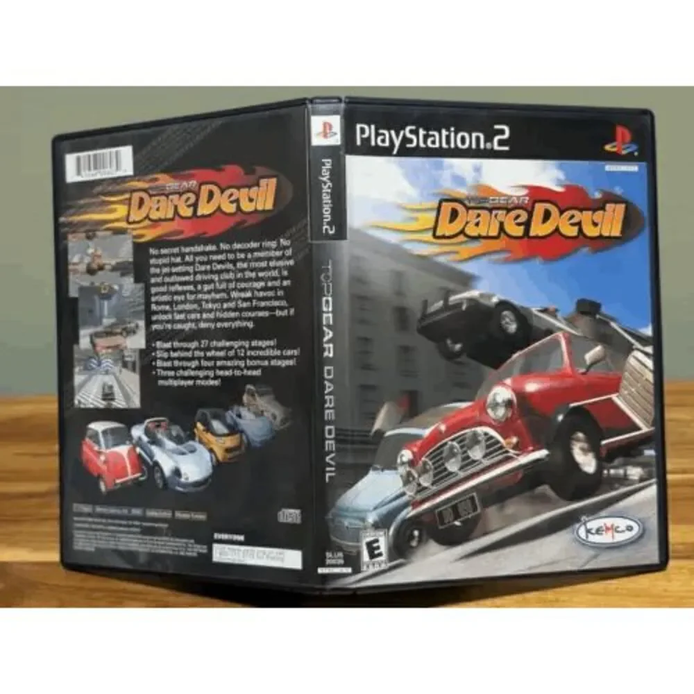 Top Gear Dare Devil PS2 PlayStation 2 - Complete CIB TEsted &‎ Working